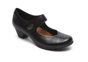 Cobb Hill Abigail Black Mary Jane Low Heel | Women Women's Dress