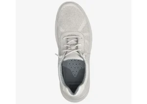 Johnston & Murphy Activate White Perforated Leather Lace-Up Sneaker | Men's Walking