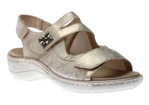 Remonte Alula Beige Warm Gold Slingback Sandal | Women Women's Sandal