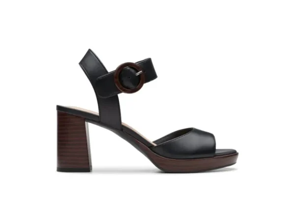 Clarks Ambyrlyn Ruby Black | Women Women's Sandal