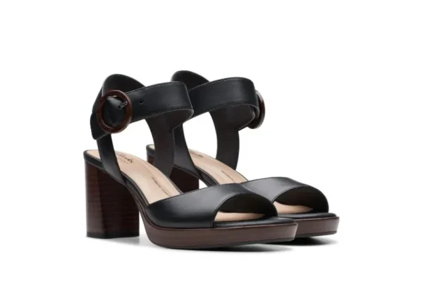 Clarks Ambyrlyn Ruby Black | Women Women's Sandal