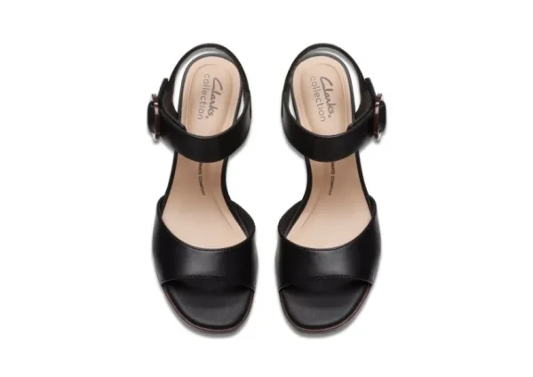 Clarks Ambyrlyn Ruby Black | Women Women's Sandal