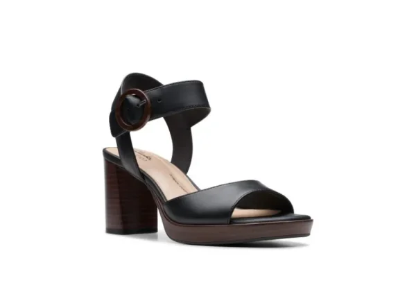 Clarks Ambyrlyn Ruby Black | Women Women's Sandal