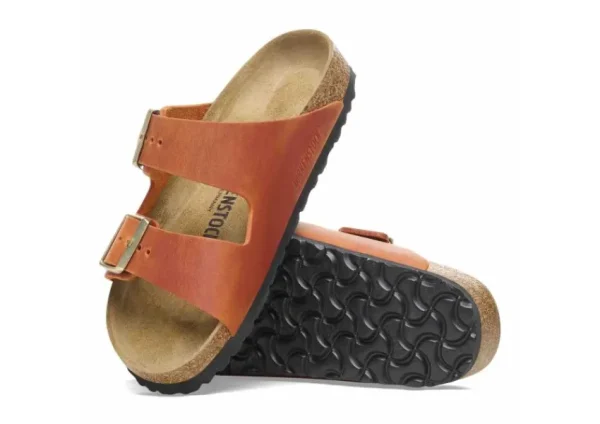 Birkenstock Arizona O Burnt Oran | Women Women's Slide