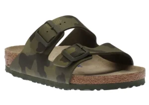 Birkenstock Arizona S Camo Green | Men's Slide