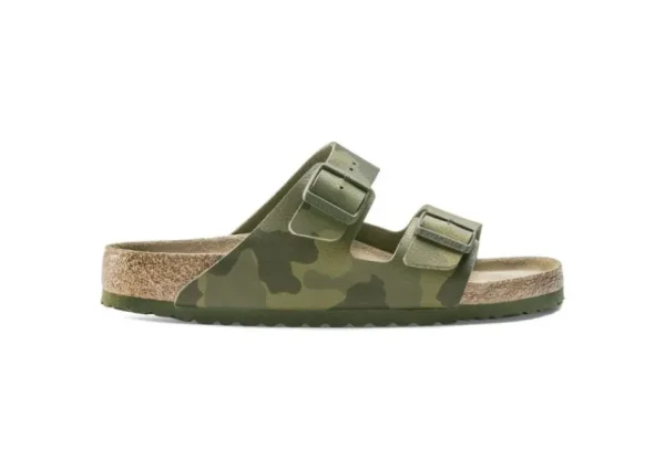 Birkenstock Arizona S Camo Green | Men's Slide