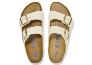 Birkenstock Arizona Soft Ecru | Women Women's Slide