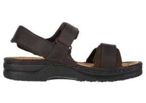 Naot Arthur Coal Nubuck Leather Adjustable Straps Casual Sandal | Men's Sandal