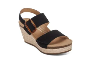 Aetrex Ashley Black | Women Women's Sandal