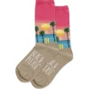 Hotsox Beach Please HTPNK | Socks