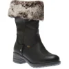 Rieker Belinga Black Faux Fur Trim Boot | Women Women's Boot