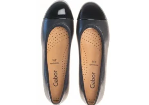 Gabor 54.161.57 Black Ballet Flat | Women Women's Dress Casual