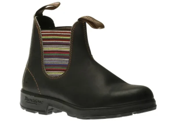 Blundstone 1409 - Original Stout Brown Striped Elastic Boot | Women Women's Casual | Women's Boot