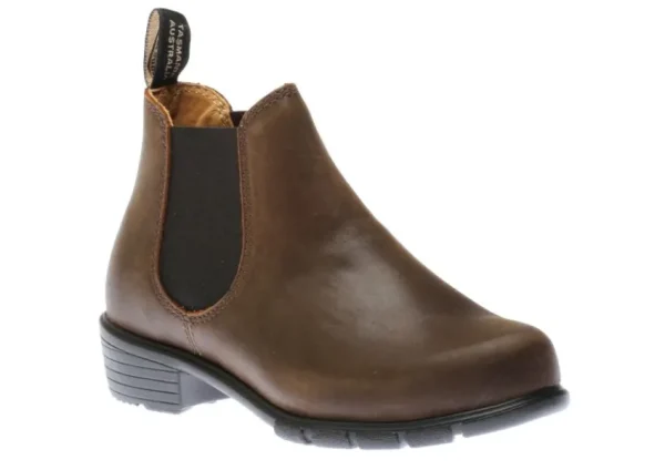 Blundstone 1970 - Women's Series Low Heel Antique Brown Leather Boot | Women Women's Dress Casual | Women's Casual