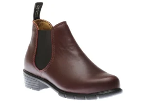 Blundstone 2176 - Women's Series Low Heel Shiraz Red Boot | Women Women's Dress Casual | Women's Casual