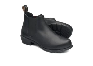 Blundstone 2068 - Women's Series Low Heel Black Leather Boot | Women Women's Dress Casual | Women's Casual