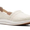 Clarks Breeze Step Beige Canvas Slip-On Sneaker | Women Women's Walking | Women's Casual