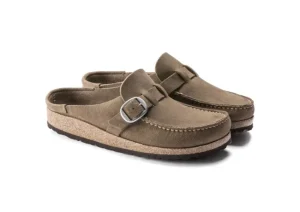 Birkenstock Buckley Gray Taupe | Women Women's Clog