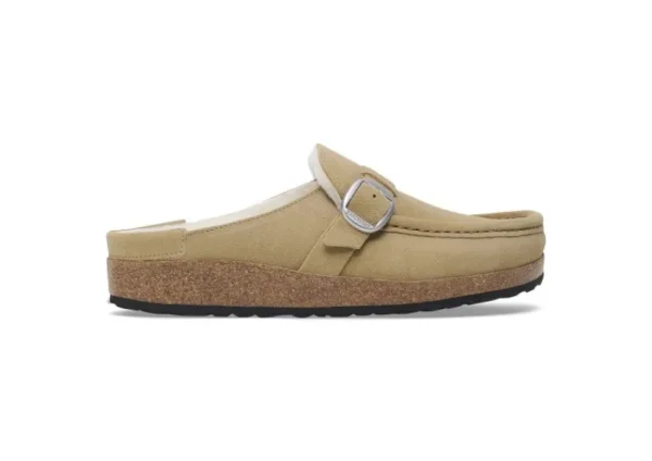 Birkenstock Buckley Shear Taupe | Women Women's Clog