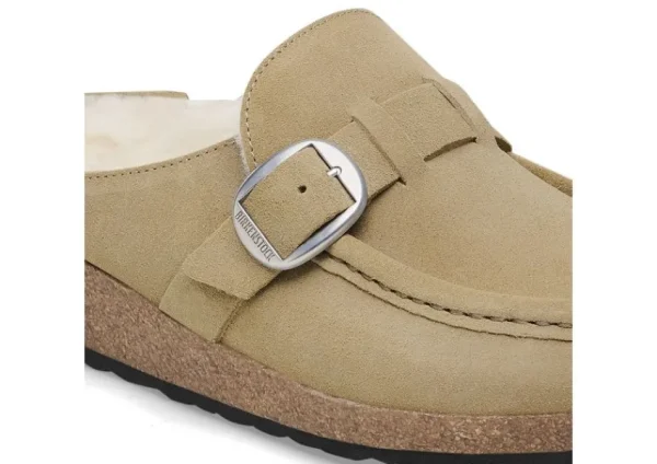 Birkenstock Buckley Shear Taupe | Women Women's Clog