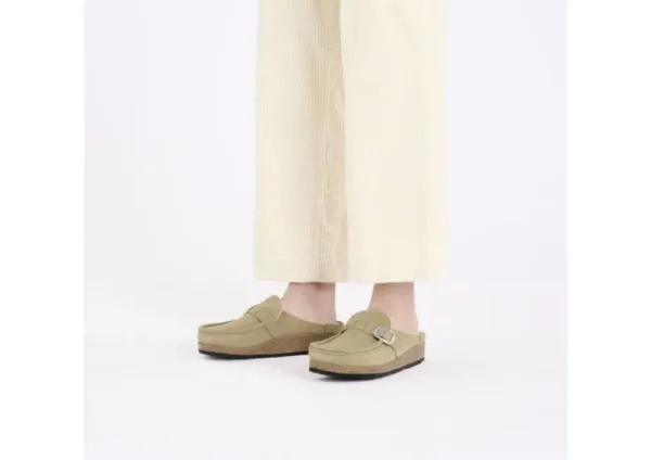 Birkenstock Buckley Shear Taupe | Women Women's Clog