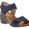 Romika Calgary 03 Blue Wedge Sandal | Women Women's Sandal