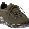 Aetrex Carly Olive Camo | Women Women's Walking