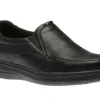 Collexion Italy Casual Slip On Black | Men's Casual