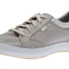 Keds Center Chambray Gray | Women Women's Casual