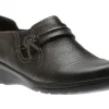 Clarks Cheyn Madi Black Leather Slip-On | Women Women's Casual