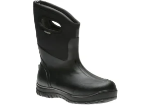 Bogs Classic Ultra Mid Black Men's Insulated Boot | Men's Rain Boot