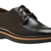 Dunham Clyde Black Leather Plain Toe Oxford Shoe | Men's Dress Casual