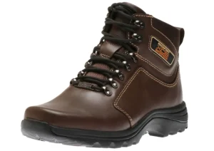 Rockport Cold Springs Elkhart Dark Brown Leather Lace-Up Boot | Men's Walking | Men's Casual