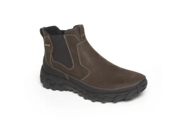 Rockport Cold Springs Plus Dark Brown Leather Chelsea Boot | Men's Boot