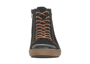 Remonte Columbo Black Leather Lace-Up Winter Boot | Women Women's Boot