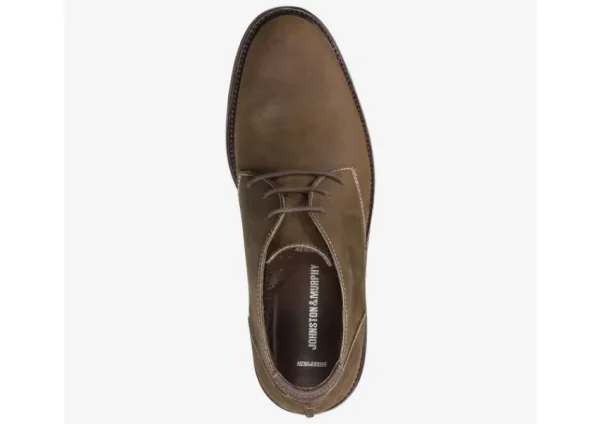 Johnston & Murphy Copeland Tan Brown Leather Chukka Boot | Men's Dress Casual | Men's Casual