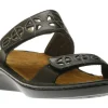 Naot Cornet Black Leather Slide Sandal | Women Women's Slide