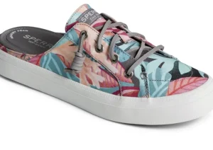 Sperry Crest Vibe Coral Floral Pink Mule Sneaker | Women Women's Walking | Women's Clog