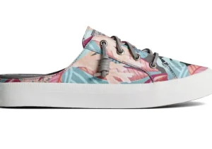 Sperry Crest Vibe Coral Floral Pink Mule Sneaker | Women Women's Walking | Women's Clog