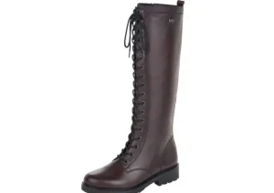 Remonte Cristallino Red Lace-Up Riding Boot | Women Women's Boot