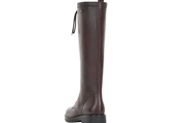 Remonte Cristallino Red Lace-Up Riding Boot | Women Women's Boot