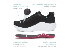 Aetrex Danika Black | Women Women's Walking