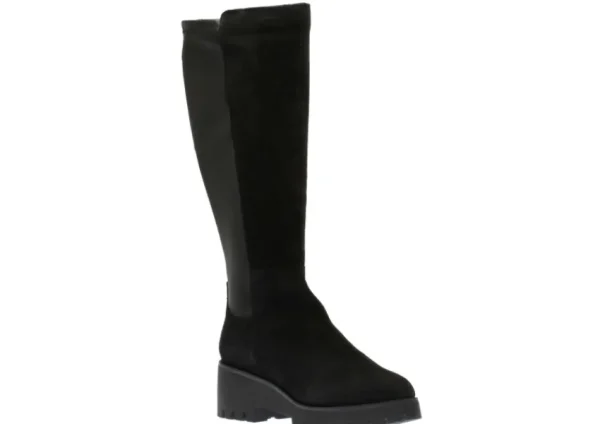 Blondo Dara Black Suede | Women Women's Dress Boot