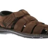 Rockport Darwyn Brown Leather Fisherman Sandal | Men's Sandal