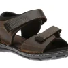 Rockport Darwyn Brown Leather Quarter-Strap Sports Sandal | Men's Sandal