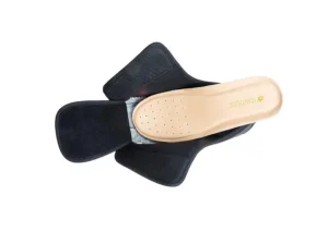 Foamtreads Doctor 2 Black Wool Slipper | Men's Slipper