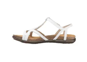 Naot Dorith White Leather Sandal | Women Women's Sandal