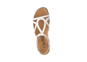 Naot Dorith White Leather Sandal | Women Women's Sandal