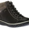 Rieker Eagle Black Knit Lace-Up Ankle Boot | Women Women's Walking | Women's Casual