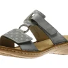 Rieker Eagle Blue Slide Sandal | Women Women's Slide